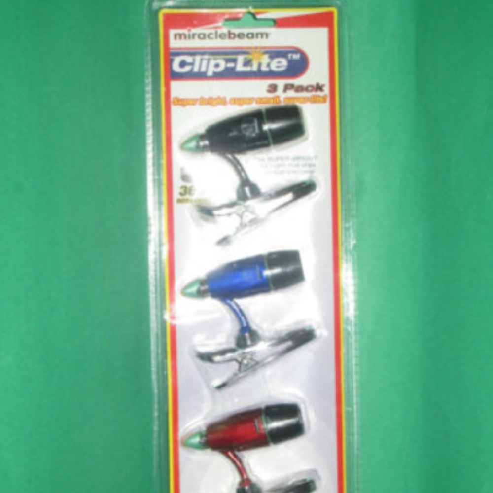 Miraclebeam Clip Lite Set of 3-pack w/ battery-Cli